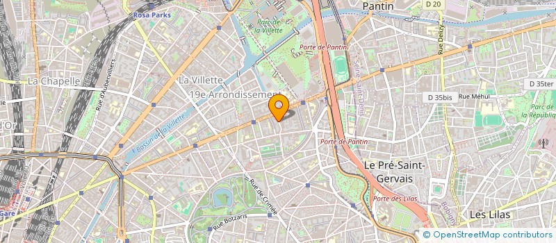 localisation de l'entreprise MONSIEUR VAMARA SANOGO  PARIS