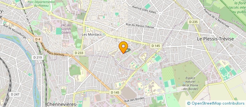 localisation de l'entreprise MONSIEUR VAMEKE KARAMOKO  CHAMPIGNY-SUR-MARNE