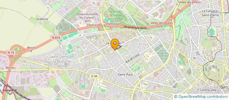 localisation de l'entreprise MONSIEUR VAMOUSSA BAMBA à CAEN