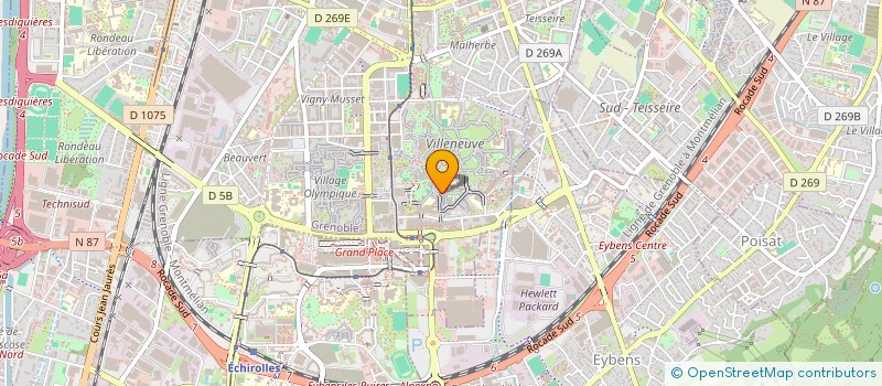 localisation de l'entreprise MONSIEUR VAN BILLY NGUYEN  GRENOBLE