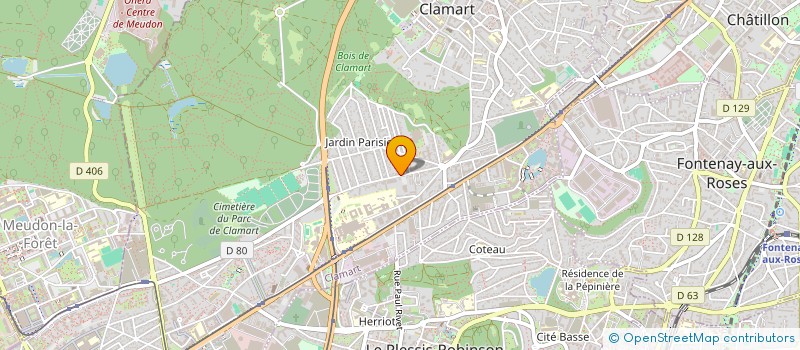 localisation de l'entreprise MONSIEUR VAN BINH NGUYEN à CLAMART