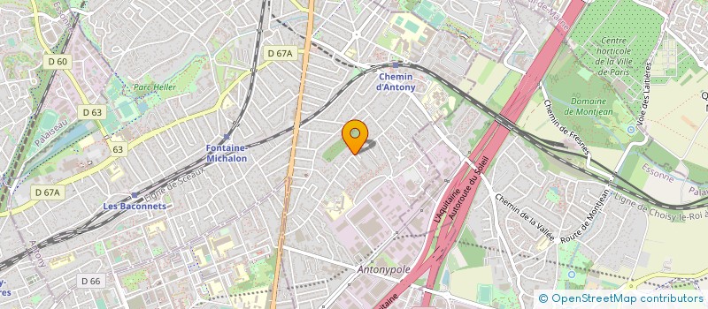 localisation de l'entreprise MONSIEUR VAN BUI à ANTONY