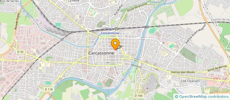 localisation de l'entreprise MONSIEUR VAN CHINH TRUONG à CARCASSONNE