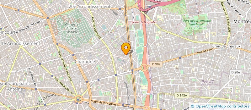 localisation de l'entreprise MONSIEUR VAN CHOUI  PARIS