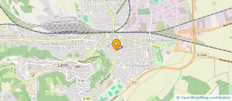 localisation de l'entreprise MONSIEUR VAN DAI LE à LAON
