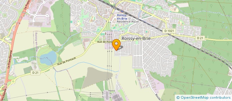 localisation de l'entreprise MONSIEUR VAN DINH  ROISSY-EN-BRIE