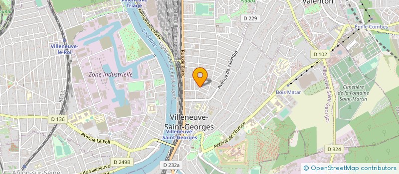 localisation de l'entreprise MONSIEUR VAN DUONG  VILLENEUVE-SAINT-GEORGES