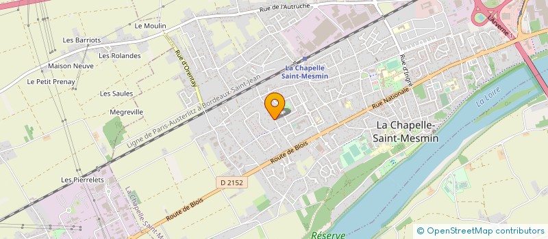localisation de l'entreprise MONSIEUR VAN DZIEN HA  LA CHAPELLE-SAINT-MESMIN