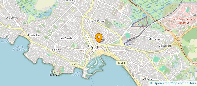 localisation de l'entreprise MONSIEUR VAN-HIEN PHAN  ROYAN