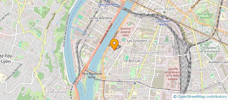 localisation de l'entreprise MONSIEUR VAN JENSSEN ESTROSOS  LYON