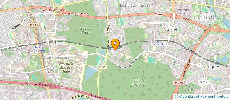 localisation de l'entreprise MONSIEUR VAN-KHOA NGUYEN  CHAMPS-SUR-MARNE