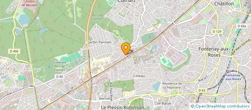 localisation de l'entreprise MONSIEUR VAN LE à CLAMART