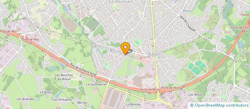 localisation de l'entreprise MONSIEUR VAN LE à REZE