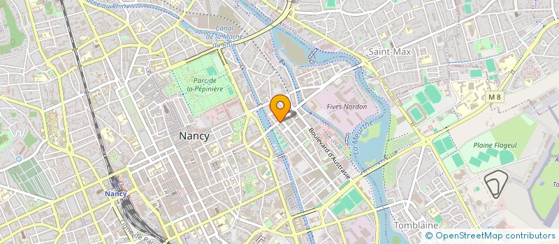 localisation de l'entreprise MONSIEUR VAN LE  NANCY