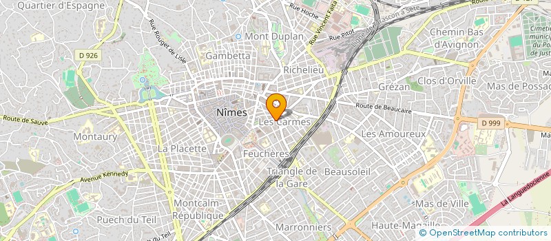 localisation de l'entreprise MONSIEUR VAN LE à NIMES