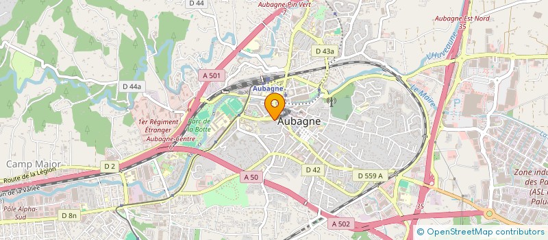 localisation de l'entreprise MONSIEUR VAN LE à AUBAGNE