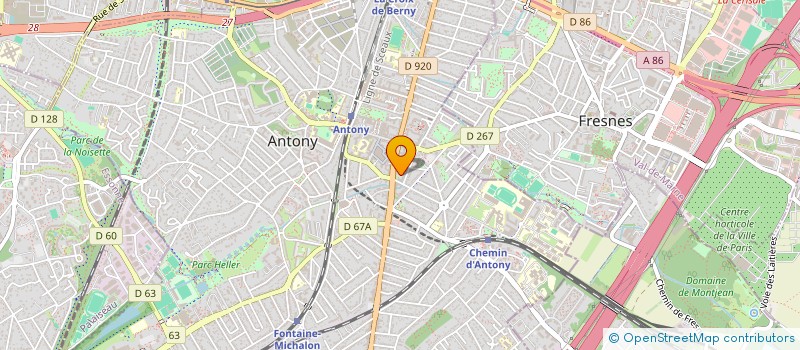 localisation de l'entreprise MONSIEUR VAN LONG LE à ANTONY