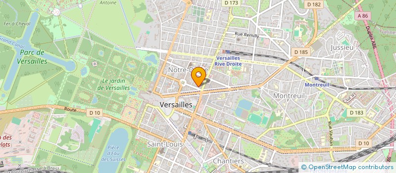 localisation de l'entreprise MONSIEUR VAN LUU à VERSAILLES