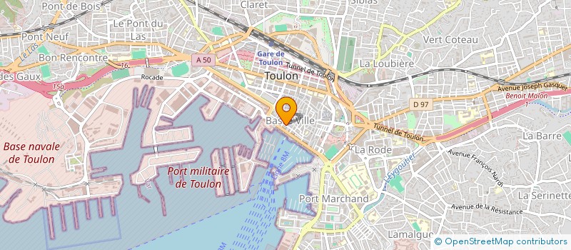 localisation de l'entreprise MONSIEUR VAN N GUYEN à TOULON