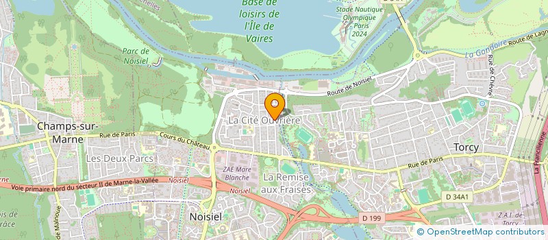 localisation de l'entreprise MONSIEUR VAN NGUYEN à NOISIEL