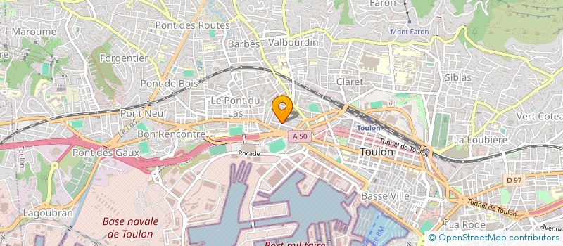 localisation de l'entreprise MONSIEUR VAN NGUYEN  TOULON