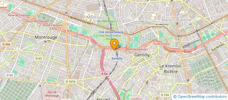 localisation de l'entreprise MONSIEUR VAN NGUYEN  GENTILLY