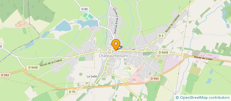 localisation de l'entreprise MONSIEUR VAN NGUYEN  CHATEAUMEILLANT