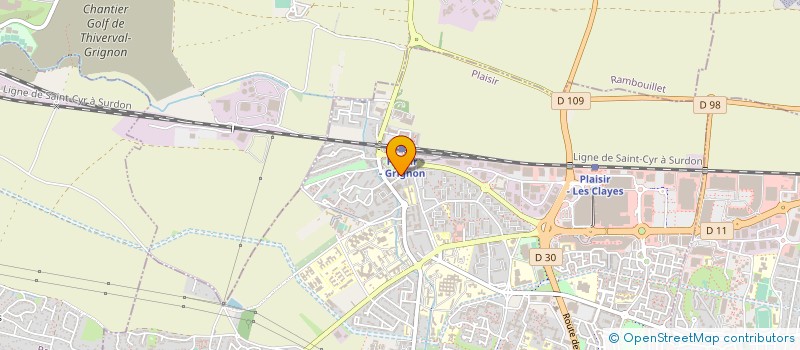 localisation de l'entreprise MONSIEUR VAN PHAN à PLAISIR