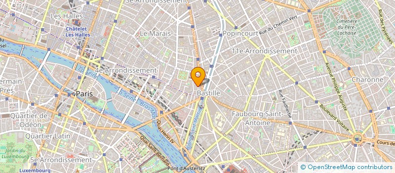 localisation de l'entreprise MONSIEUR VAN PIETTE  PARIS