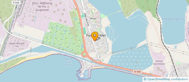 localisation de l'entreprise MONSIEUR VAN SANG TA  FOS-SUR-MER