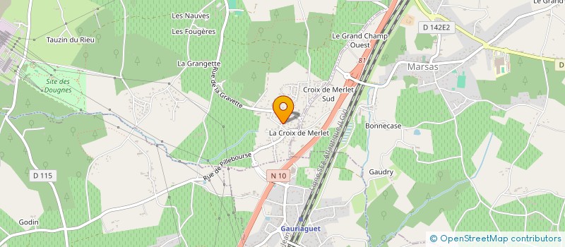 localisation de l'entreprise MONSIEUR VAN THOM NGUYEN  CUBNEZAIS