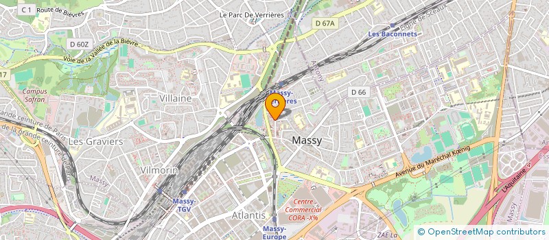 localisation de l'entreprise MONSIEUR VAN TRAN à MASSY