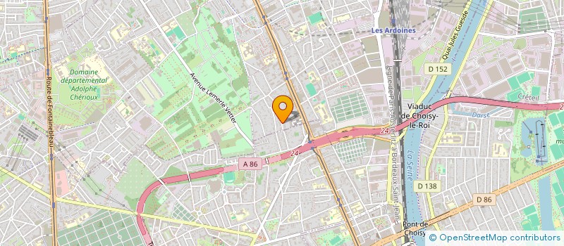 localisation de l'entreprise MONSIEUR VAN TRIEUR  VITRY-SUR-SEINE