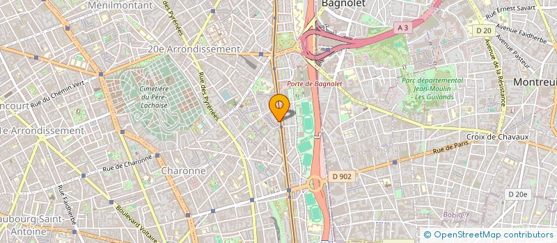 localisation de l'entreprise MONSIEUR VAN TRUONG  PARIS