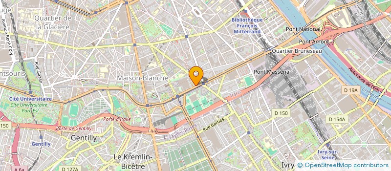 localisation de l'entreprise MONSIEUR VAN VO à PARIS