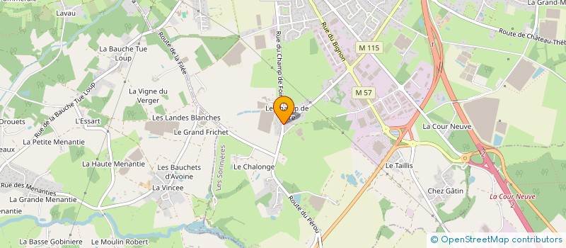 localisation de l'entreprise MONSIEUR VANDO RAMOS  LES SORINIERES