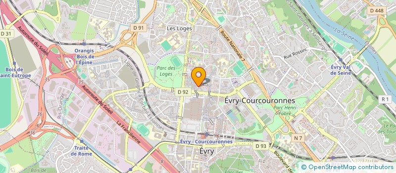 localisation de l'entreprise MONSIEUR VANEL BRELAN NENWA NENWA à EVRY-COURCOURONNES