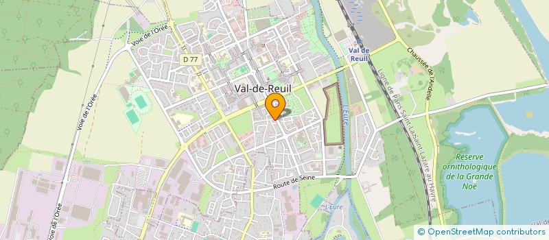 localisation de l'entreprise MONSIEUR VANELLY NGONGOLOMBE  VAL-DE-REUIL