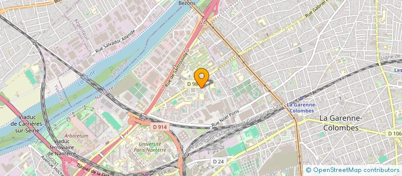 localisation de l'entreprise MONSIEUR VANER ZEPHIR à NANTERRE