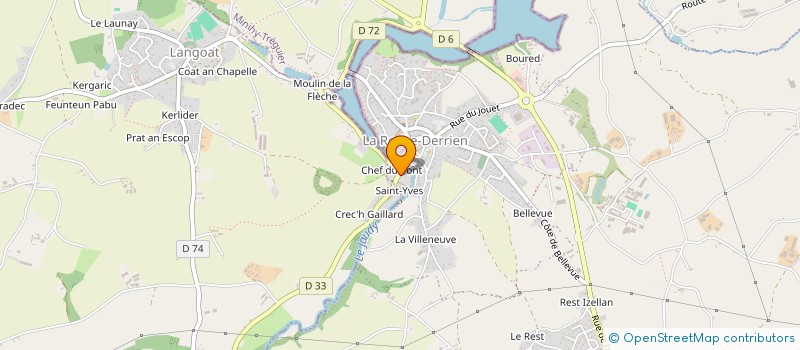 localisation de l'entreprise MONSIEUR VANIA KRYLOFF à LANGOAT