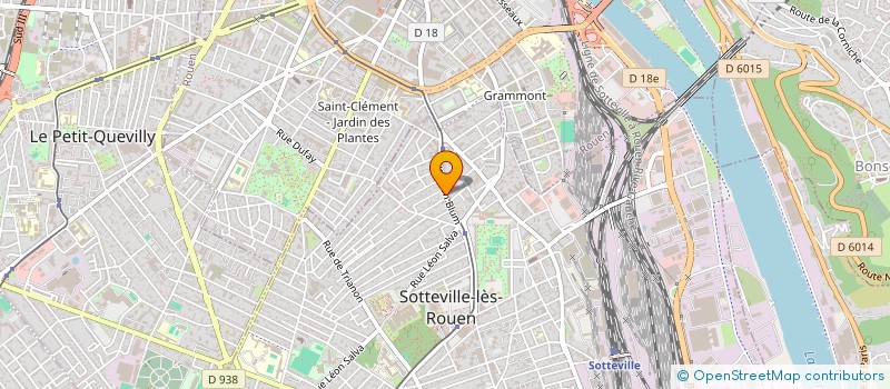 localisation de l'entreprise MONSIEUR VANIC ODRIC NDONGA  SOTTEVILLE-LES-ROUEN