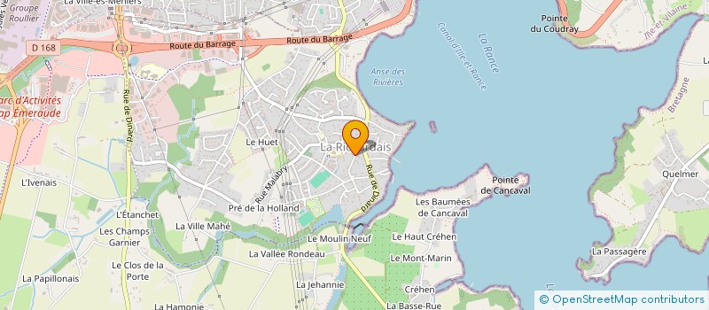 localisation de l'entreprise MONSIEUR VANJA RADOVANOVIC  LA RICHARDAIS