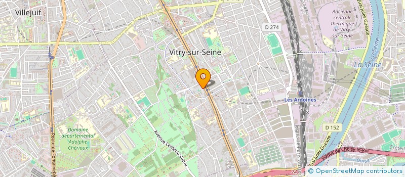 localisation de l'entreprise MONSIEUR VANLY MEITE  VITRY-SUR-SEINE