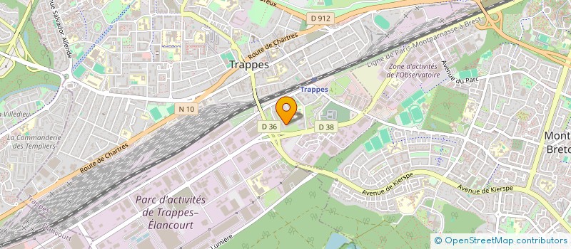 localisation de l'entreprise MONSIEUR VANLY MEITE  TRAPPES