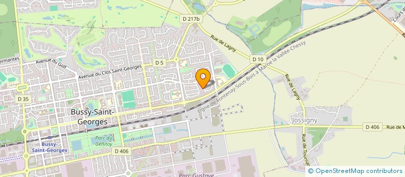 localisation de l'entreprise MONSIEUR VANNAK DUONG  BUSSY-SAINT-GEORGES