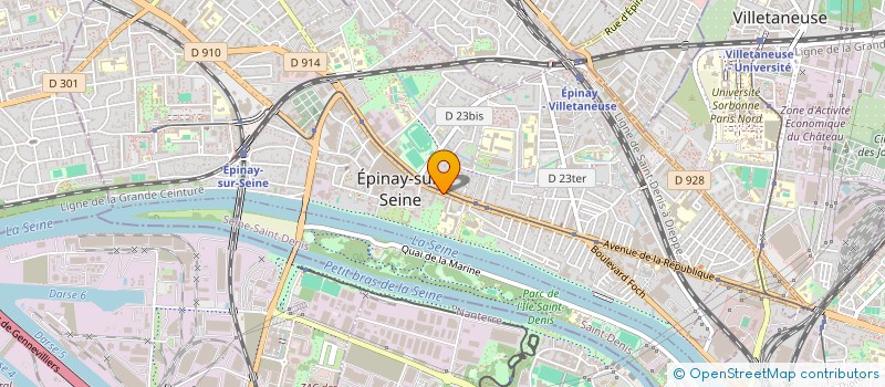 localisation de l'entreprise MONSIEUR VANNARETH PHONGSOUVANH à EPINAY-SUR-SEINE