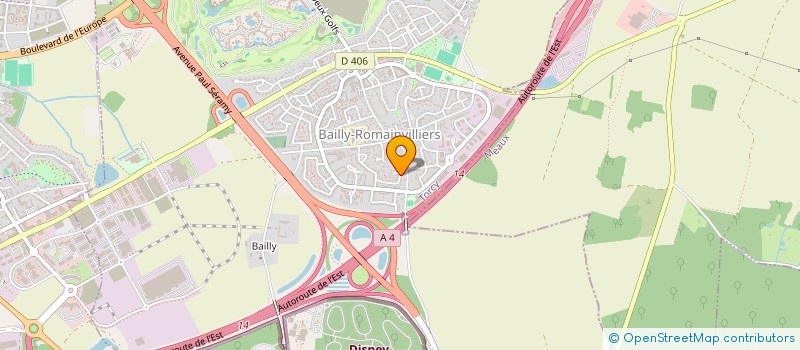 localisation de l'entreprise MONSIEUR VANNAROATH SUY  BAILLY-ROMAINVILLIERS