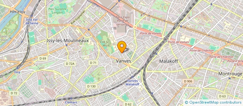 localisation de l'entreprise MONSIEUR VANVES THOMAS  VANVES