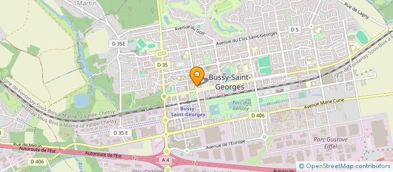 localisation de l'entreprise MONSIEUR VARADA SIVARAMANE  BUSSY-SAINT-GEORGES