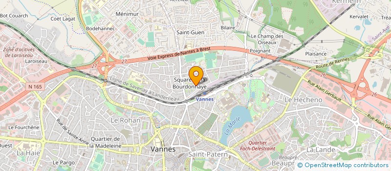 localisation de l'entreprise MONSIEUR VARBAN CHRISTOV à VANNES